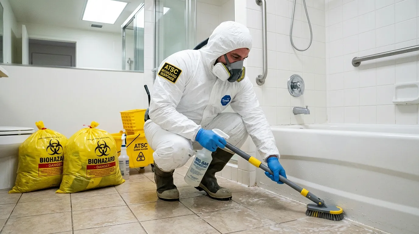 Decontamination equipment deployed for Blood Cleanup in West Elkridge